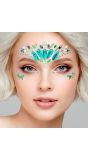 Face Jewels Zeemeermin