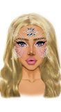 Fairy Zilveren Gezicht Jewels