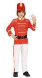 Fanfare outfit rood jongens
