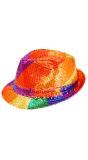 Fedora Hoed Rainbow Dames Mannen
