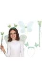 Feeën Accessoireset 3-delig Groen Kind