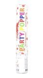 Feest confetti kanon valentijnsdag rood wit