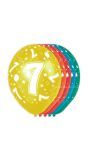 Feestelijke Verjaardag Ballonnen 7 Jaar
