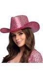 Felroze Western Rodeo Party Hoed