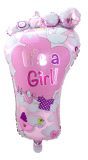 Folieballon Babyvoetje Meisjes