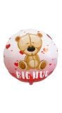 Folieballon valentijnsdag knuffel beertje