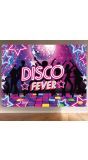 Fotoachtergrond retro disco 220 x 150 cm