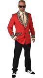 Foute colbert rood en panter