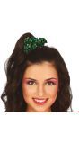 Foute kerst haar schrunchie groen 3 stuks