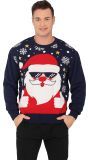 Foute kersttrui cool santa heren