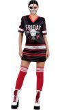 Friday The 13Th Kostuum Dames Zwart