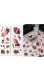 Geamputeerde lichaamdelen stickers halloween