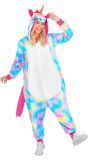 Gekleurde Eenhoorn Onesie Volwassenen