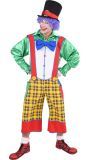 Gele broek clown heren