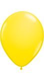 Gele metallic ballonnen 10 stuks