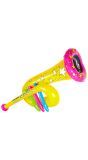 Gele Opblaasbare Tuba Blaasinstrument