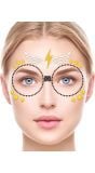 Gezichtsjuwelen Harry Potter Bril