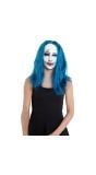 Gezichtsmasker horror vrouw met haar latex
