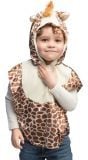 Giraffe Poncho met Afneembare Staart Kinderen