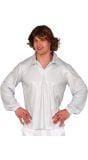 Glinsterend Zilveren 70's Disco Blouse