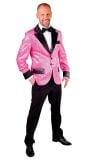 Glitter colbert roze