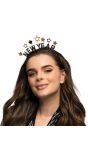 Glitter Diadeem 'New year' Goud