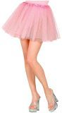 Glitter tutu lichtroze kort vrouwen