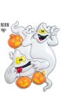 Glow in the dark decoratie spook halloween