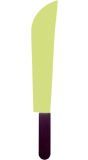 Glow In The Dark Machete Halloween