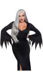 Gothic Jurk Lang Zwart Vrouwen