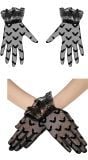 Gothic Vleermuis Handschoenen Kant