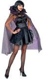 Gotische Glitter Tule Cape