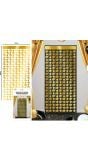 Gouden Afstudeer Decoratie Gordijn