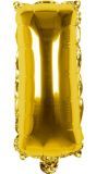 Gouden ballon letter I