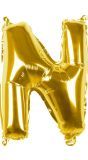 Gouden ballon letter N
