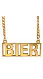 Gouden Bier Feestketting Heren