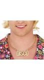 Gouden Disco Ketting