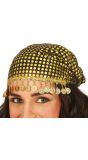Gouden Gypsy Bandana Waarzegster