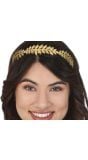 Gouden Romeinse Laurier Haarband Dames