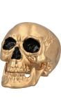Gouden Schedel met Beweegbare Kaak Halloween Decoratie