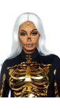 Gouden Sugar Skull Gezicht Jewels