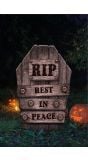 Grafsteen 'Rest in peace' 56 cm halloween