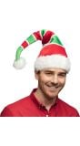 Grappige Kerstmuts Rood Groen Gestreept