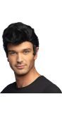 Grease Danny 50S Retro Pruik Zwart