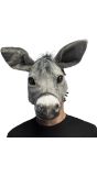 Grijze Ezel Verkleedmasker Volwassenen