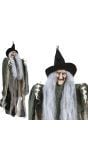 Grijze heks 50 cm halloween