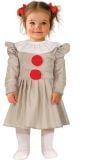 Grijze IT Clown Jurkje Baby