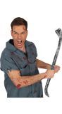 Grijze koevoet 60 cm halloween