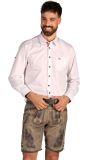 Grijze Leren Oktoberfest Tiroler Broek Heren
