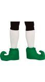 Groen elf overschoenen krom